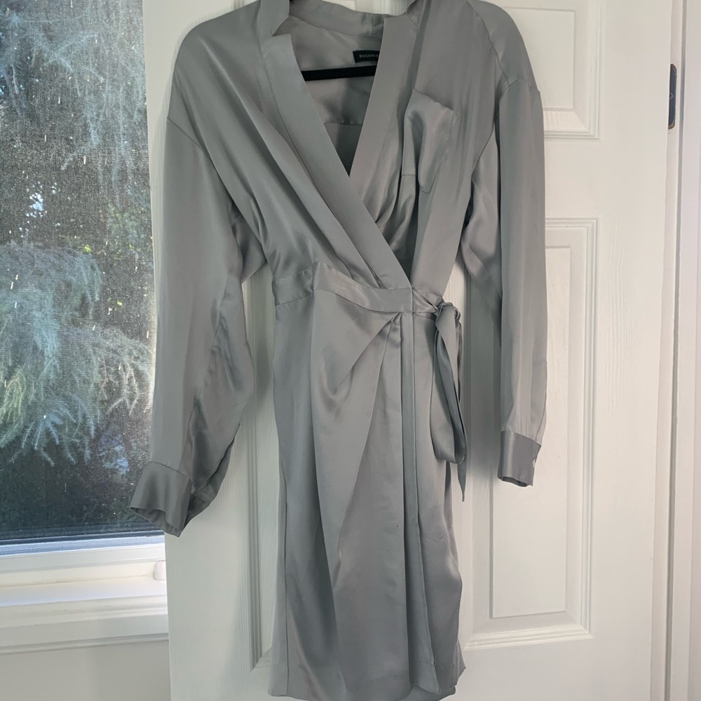 Banana Republic silver dress